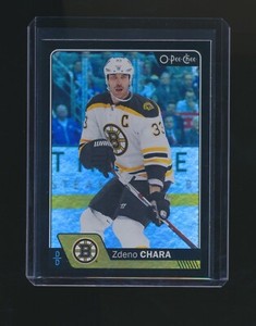 ZDENO CHARA 2016-17 O-PEE-CHEE BLACK PARALLEL 053/100