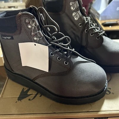 Zapato de vadeo Frogg Toggs para mujer Rana Elite marrón talla 5 fieltro con cordones Foto 1 de 4