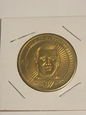 1998 Pinnacle Mint Coins Brass Jeremy Mayfield #11 - Image 1 of 2