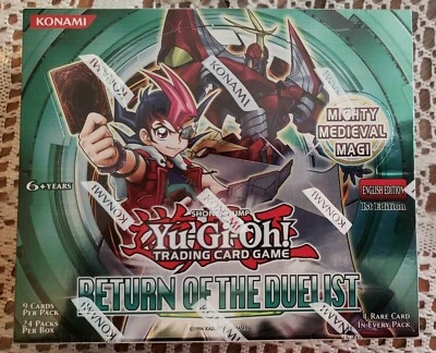 YuGiOh Return of the Duelist Booster Box [24 Packs] [New Sealed] - Image 1 of 4