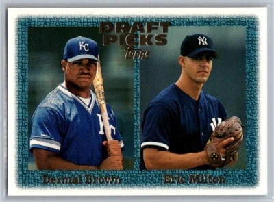 1997 Topps #272 Dermal Brown / Eric Milton - Image 1 of 2