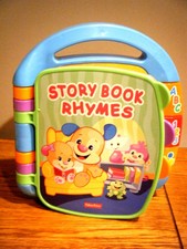 Fisher-Price Storybook Rhymes, Laugh & Learn, Lights, Talking Educational 