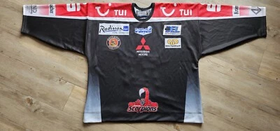 Game Worn Jersey Nikolai Goc Hannover Scorbions Eishockey Trikot  - Bild 1 von 4