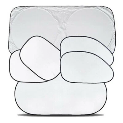 Foldable Car SUV Sun Shade Windshield Visor Front Window Cover Visor UV Sunshade - Image 1 of 4