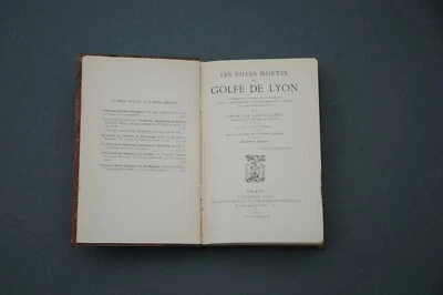 Camargue C. Lenthéric les villes mortes du golfe du Lyon 1910 cartes hors texte - Photo 1/4