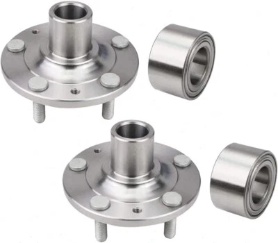 2x Front Wheel Hub & Bearing Assembly for 2007-2011 2012 Ford Fusion Lincoln MKZ - Image 1 of 4