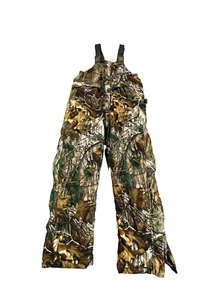 RedHead Mountain Stalker Bib Overalls Boys Large Brown Camouflage Adjustable - Picture 1 of 8