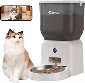 Automatic Dog Feeder with Camera, WiFi Automatic Cat Food Dispenser Programmable - Picture 1 of 7