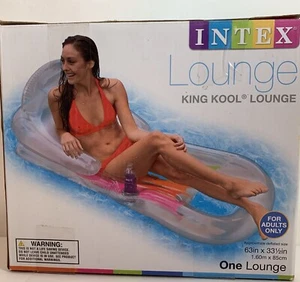 Intex King Kool Inflatable Pool Lounge (a7) - Picture 1 of 4