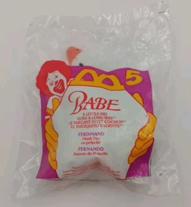 McDonalds Happy Meal Babe 1995 Neu in Verpackung 30 Jahre altes Spielzeug! - Bild 1 von 2