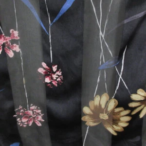 CEJON Floral Design Silk Scarf 10x56“ Long Vintage ScarvesiLove 1818 - Picture 1 of 5