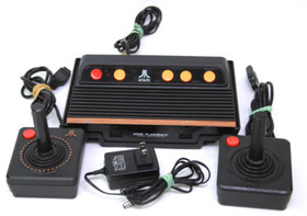 Atari Flashback H10607 Black Wired Classic Game Console with Controllers & Cord