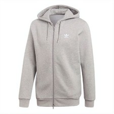 grey and white adidas hoodie