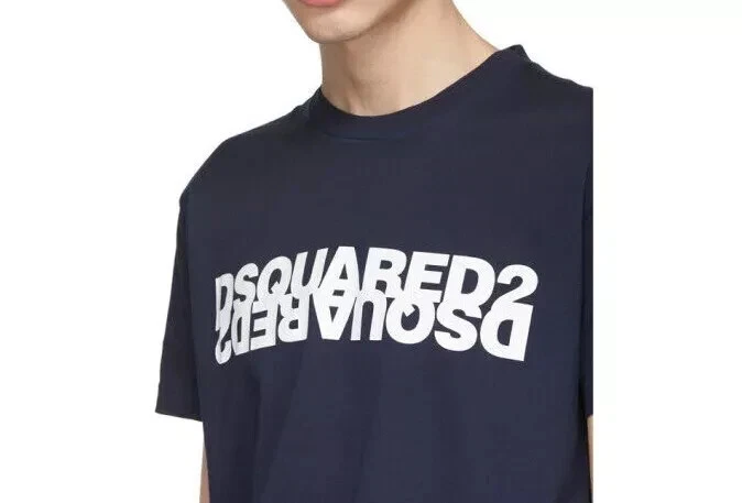 Dsquared2  T-Shirt- Mirror Logo Short Sleeve-Sale - Image 1 of 1