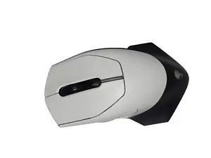 Alienware AW610M Wireless Gaming Mouse - Lunar Light - No USB Dongle - Used - Picture 1 of 4