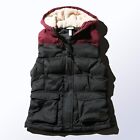 Adidas Women's Sherpa Down Gilet Ladies Winter Hooded Body Warmer 2XS XS M32620