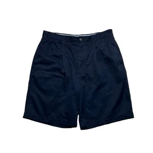 Daniel Cremieux Golf Shorts Monaco Pleated Mens Size 34 Navy Blue - Picture 1 of 8