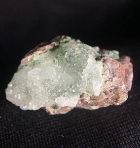 MALAQUITA Y CUARZO Druzy en Rosa COBALTO CALCITA Cristal Mineral Kakanda CONGO - Imagen 1 de 4