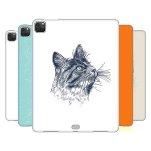 OFFICIAL RACHEL CALDWELL ANIMALS 3 SOFT GEL CASE FOR APPLE SAMSUNG KINDLE - Picture 1 of 16