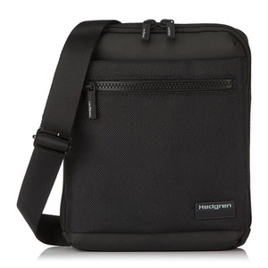 NEW Hedgren Chip Slim RFID Crossbody Bag Black 24cm - Picture 1 of 7