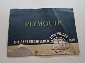 Original 1934 Plymouth Small Sales Brochure. Free Shipping! - Picture 1 of 4