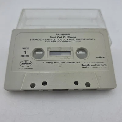 Rainbow -Bent Out Of shape - Cassette Tape - 1983 -Hard Rock  - Image 1 of 4