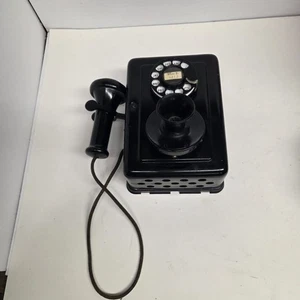 Antique Western Electric Rotary Dial Wall Telephone, Untested, Nice Shape - Picture 1 of 21