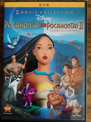2d DVDs Disney's Pocahontas 1 And 2 - Image 1 of 2