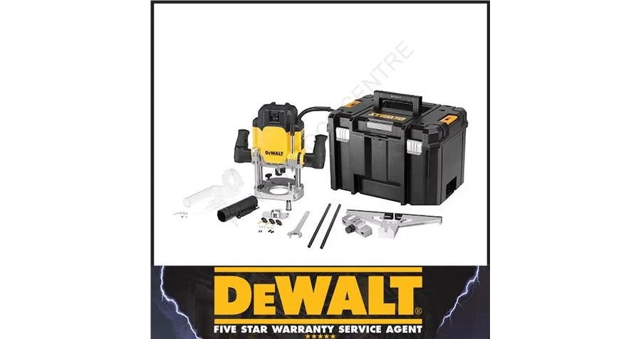 DeWalt Reconditioned DWE625KT-GB 2300w 240V 1/2"  Plunge Router In TSTAK Case  - Image 1 of 4
