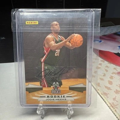2009-10 Panini - Rookie Jodie Meeks #339 Inscriptions (AU, RC)💥💥💥💥 - Image 1 of 2