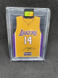 2016-17 Panini Threads Brandon Ingram Rookie Auto #/199 Raptors Jersey On Card - Picture 1 of 2