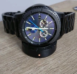 Samsung Gear S3 Frontier Black Smartwatch - Picture 1 of 4