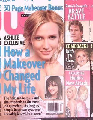 US WEEKLY 3-24-2009 ASHLEE SIMPSON HOW A MAKEOVER CHANGED MY LIFE  B2096 - Image 1 of 4