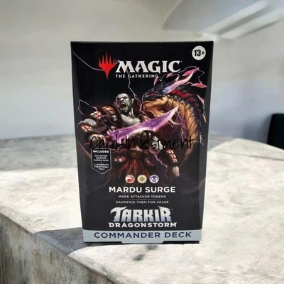 MTG Tarkir: Dragonstorm Commander Deck - Englisch - Mardu Surge - Bild 1 von 2