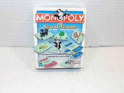 Monopoly - Card Game  Complete Hasbro Winning Moves Fast Shipping - Image 1 of 3