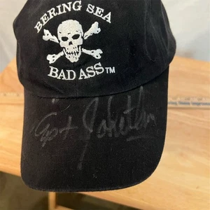 Deadliest Catch Time Bandit capt Jonathan Hillstrand autógrafo gorra ajustable sombrero pez - Imagen 1 de 10