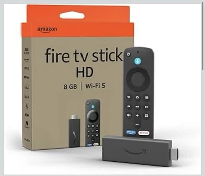 Amazon Fire TV Stick HD (Newest gen), free and live TV, Alexa Voice Remote - Image 1 of 4