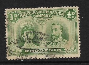 RHODESIEN, DOPPELKOPF, 2d SG 171 GUT BIS FEIN GEBRAUCHT, KAT 50£ - Bild 1 von 1