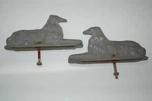 Vintage Hurricane Zaun Hunde 8" lang 4" hoch - markiert Hurrikan auf der Unterseite - Bild 1 von 5