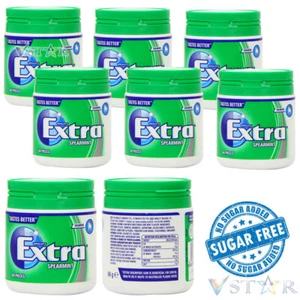 Wrigleys Extra Spearmint Sugarfree Gum 46 Pieces (Pack Of 6) - Picture 1 of 1