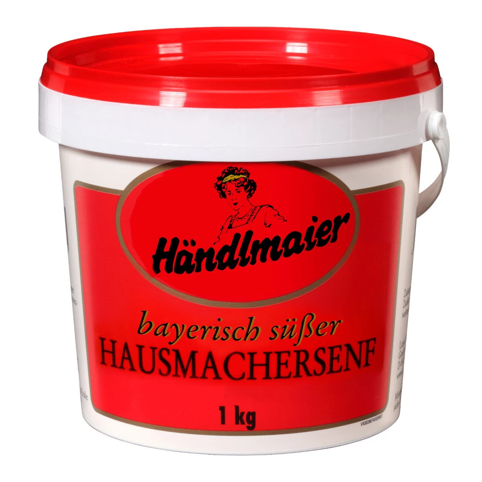 Händlmaiers Hausmachersenf bayrisch süß im Eimer glutenfrei 1000g - Bild 1 von 1