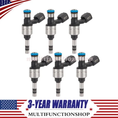 12629927 6PCS Fuel Injectors for Chevrolet Captiva Sport 2011 Gmc Terrain 10-11 - Image 1 of 4