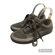 Vans Old Skool Pro Black Lace-Up Low Top Skater Shoes Men's 5