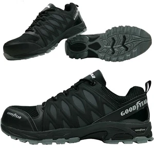 Arbeitsschuhe S1P Goodyear EXKLUSIVE WORK-TRADE EDITION Leicht Gr.36 - 48 Silber - Afbeelding 1 van 3