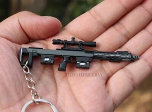 WW2 USA mini gun DSR-1 Sniper Rifle full metal keychain toy gift 10cm - Picture 1 of 7