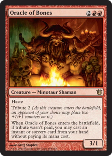 4x Oracle of Bones ~ Lightly Played Born of the Gods MTG Magic x4 4 UltimateMTG  - Image 1 of 1