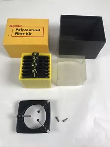 Vintage KODAK POLYCONTRAST FILTER KIT Model A With Box - Picture 1 of 7