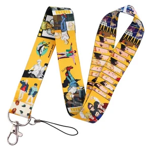 Banana Fish Manga Anime 17,7" Cuello Cordón Llavero Porta Identificación Correa de Insignia - Imagen 1 de 5