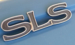 CADILLAC SLS EMBLEM REAR OEM BADGE TRUNK GREY/CHROME 92-97? 95 96 93 94 3544700 - Imagen 1 de 5
