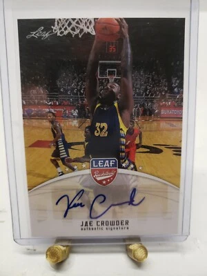 2012 Leaf Base Auto Jae Crowder #BA-JC1 Rookie Auto RC - Image 1 of 2